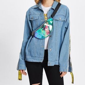 Iridescent Crossbody Fanny Pack